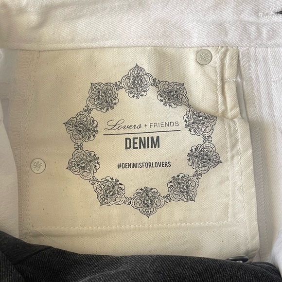 Lovers and Friends ,Black and White Two-Tone Pants - Picture 10 of 14